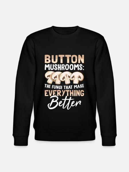 Champignons Cadeaux - Sweat bio CHANGER Stanley/Stella Unisexe - noir