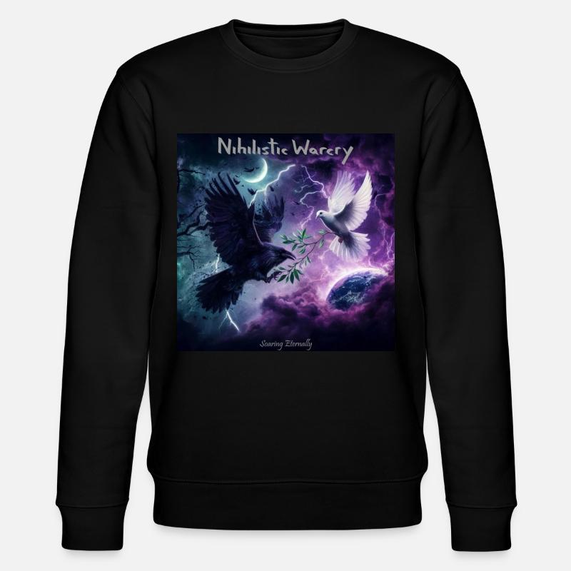 NW - S’envoler éternellement - Sweat bio CHANGER Stanley/Stella Unisexe - noir