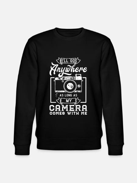 Caméra photo - Sweat bio CHANGER Stanley/Stella Unisexe - noir