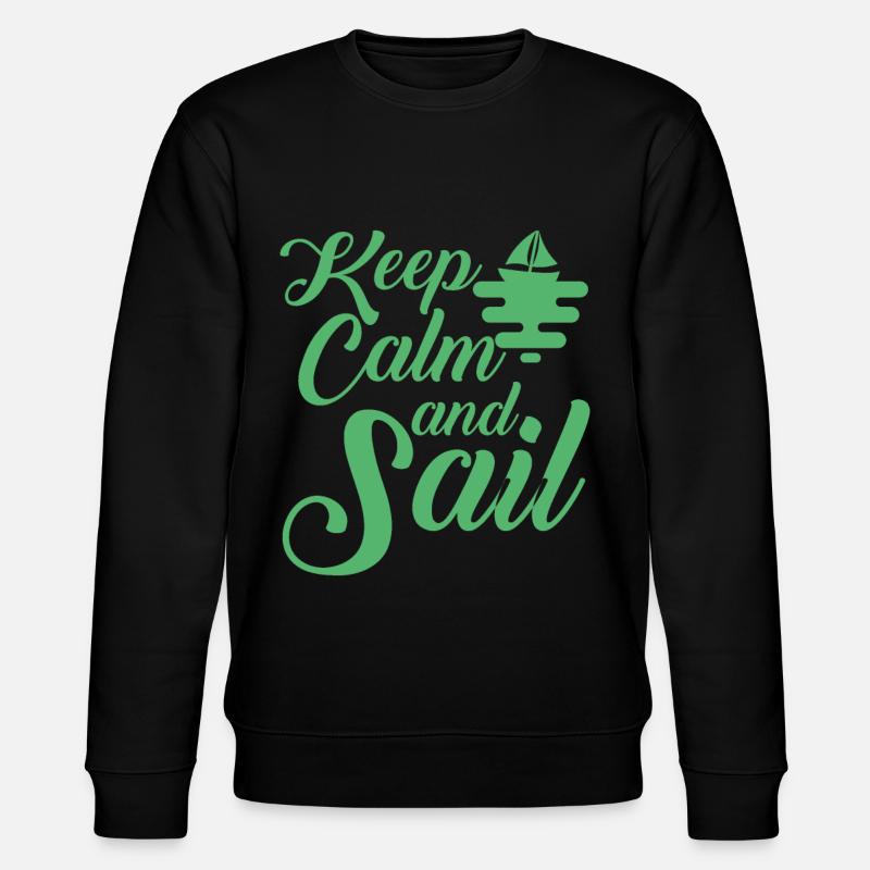 Sailing Sailing Sailing Sailing - Stanley/Stella CHANGER Unisex Organic Sweatshirt - black