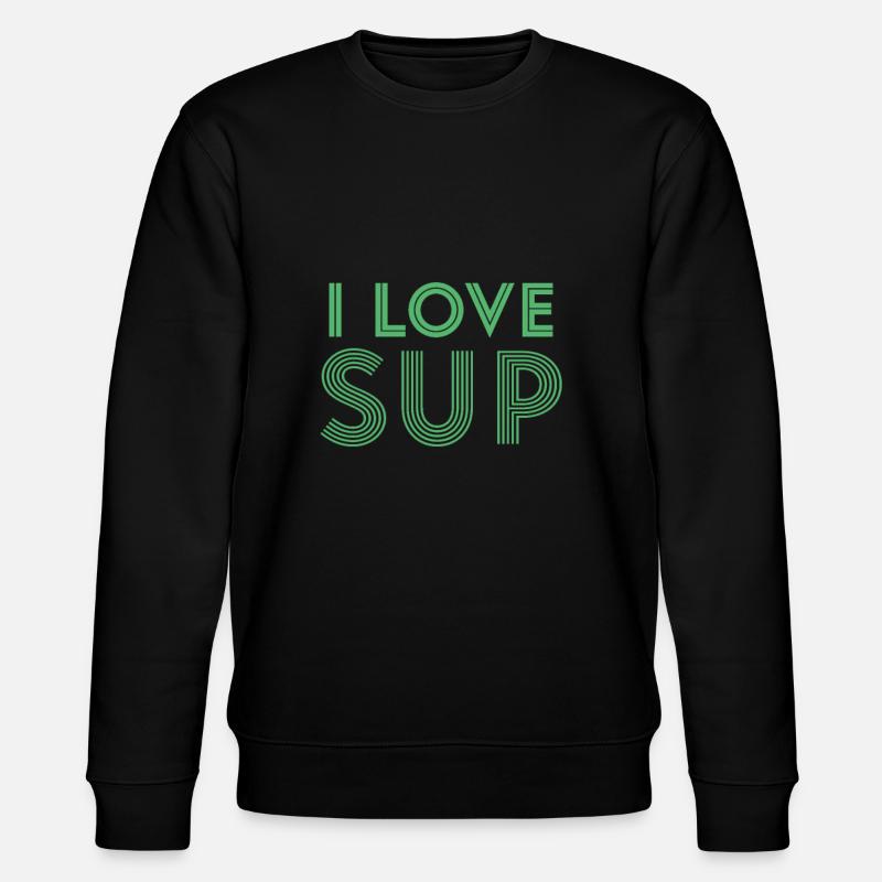 SUP - Stanley/Stella Unisex Bio-Sweatshirt CHANGER  - Schwarz