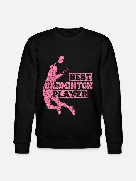 Badminton Badminton Badminton Badminton - Stanley/Stella økologisk unisex-sweatshirt CHANGER  - sort