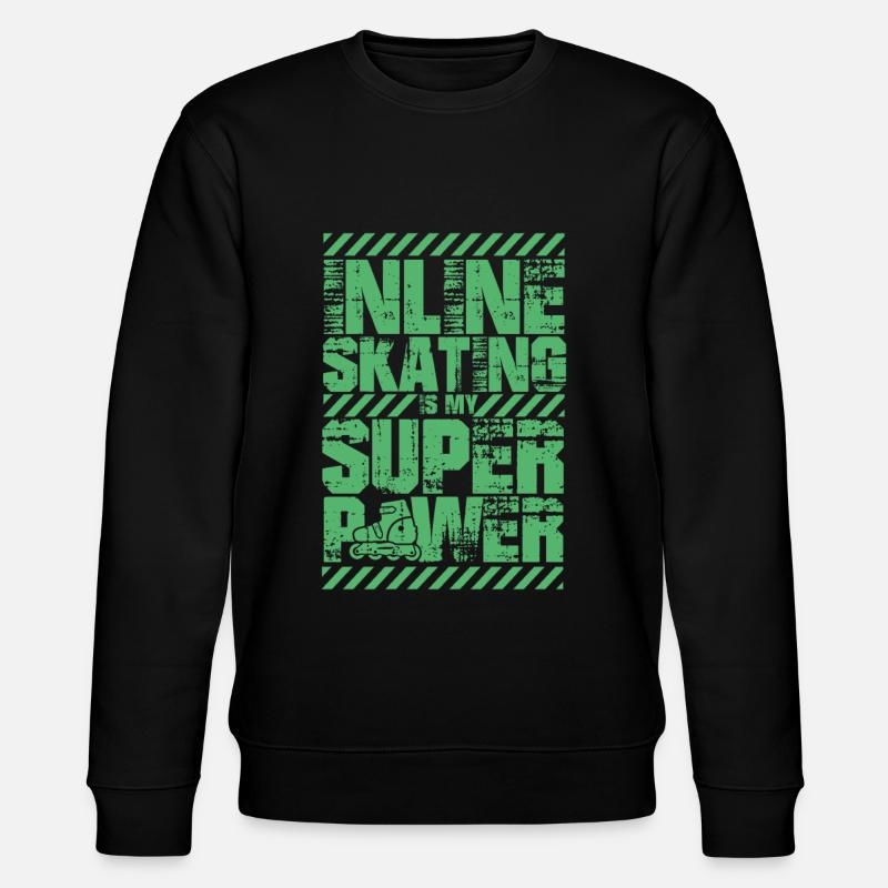 Sk8 Skline Roller Roller Inliner - Sweat bio CHANGER Stanley/Stella Unisexe - noir