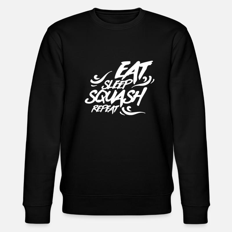 Squash Squash Squash Squash - Stanley/Stella CHANGER Unisex Organic Sweatshirt - black