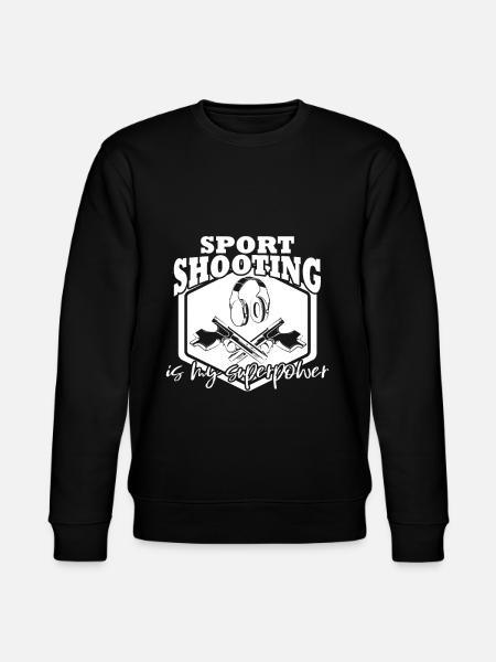 Sport shooting - Stanley/Stella CHANGER Unisex Organic Sweatshirt - black