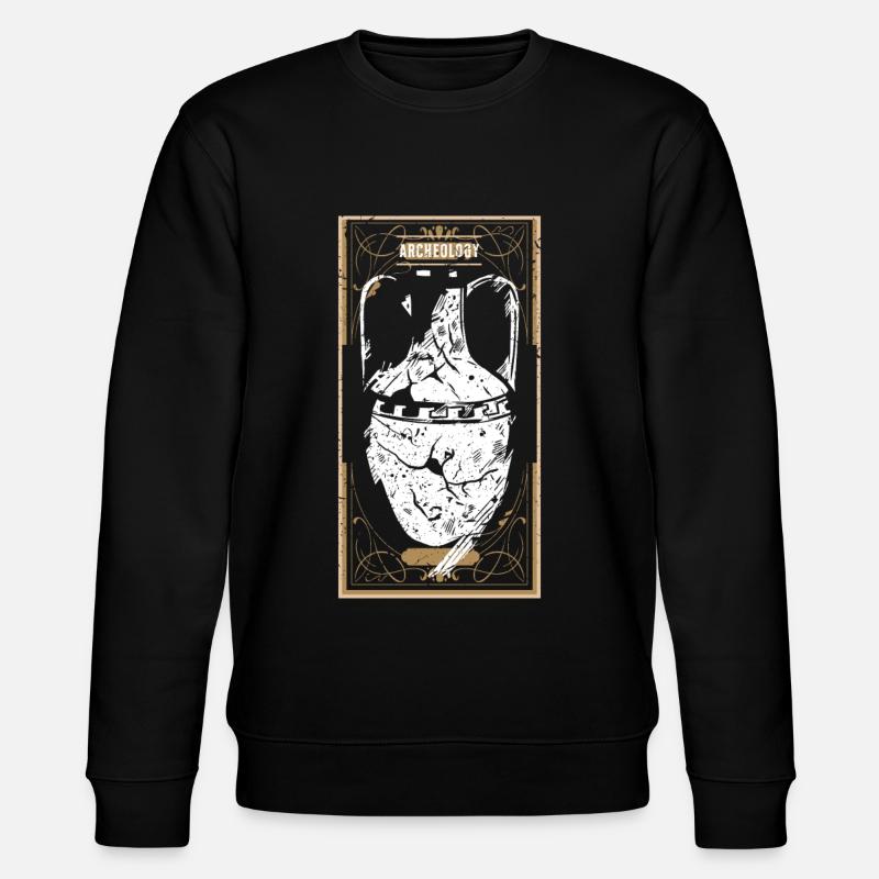 Découverte archéologique sur verre - Sweat bio CHANGER Stanley/Stella Unisexe - noir