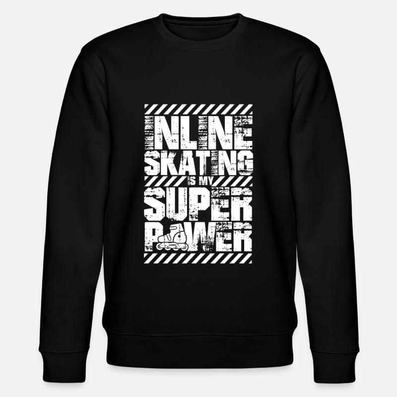 Inline Skater - Sweat bio CHANGER Stanley/Stella Unisexe - noir