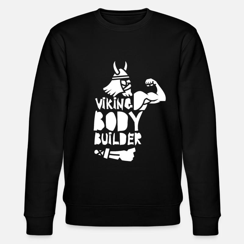 Bodybuilding - Stanley/Stella Unisex Bio-Sweatshirt CHANGER  - Schwarz