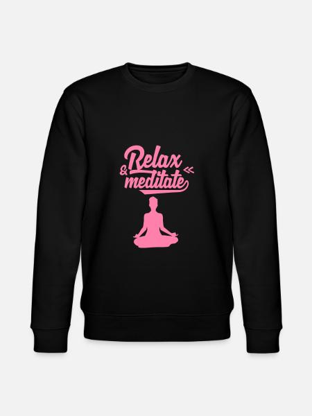 Méditer Méditer - Sweat bio CHANGER Stanley/Stella Unisexe - noir