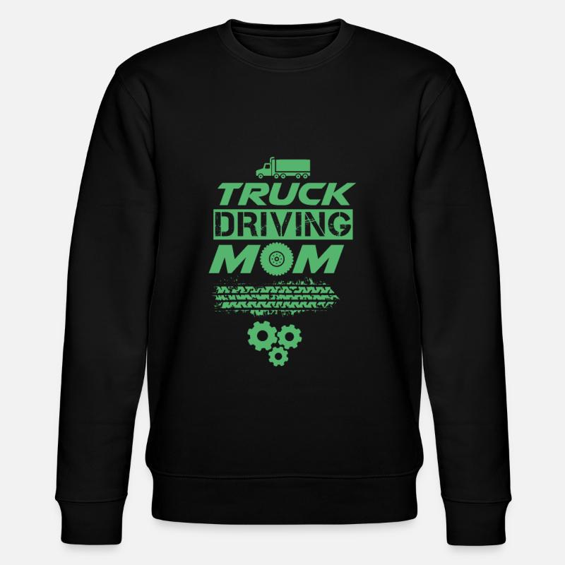 Trucks Trucks Trucks Trucks - Stanley/Stella CHANGER Unisex Organic Sweatshirt - black