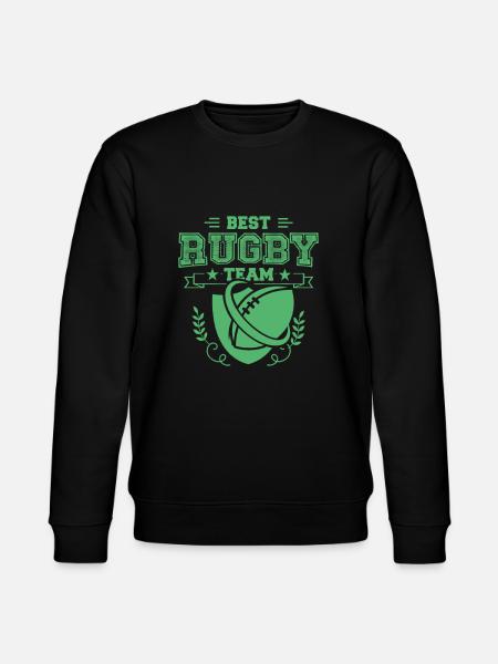 Rugby Rugby Rugby Rugby - Stanley/Stella CHANGER Unisex Organic Sweatshirt - black