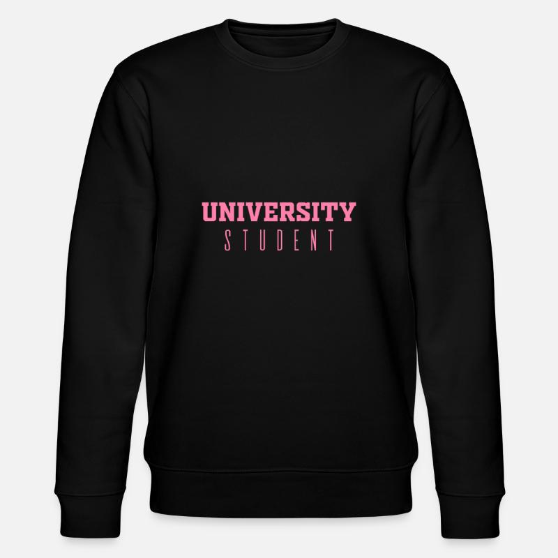 Student Student Student Student - Stanley/Stella CHANGER Unisex Organic Sweatshirt - black