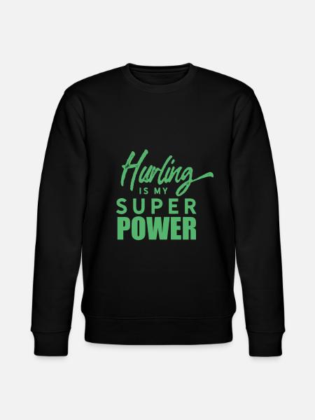 Hurling Hurling Hurling Hurling - Stanley/Stella CHANGER Unisex Organic Sweatshirt - black
