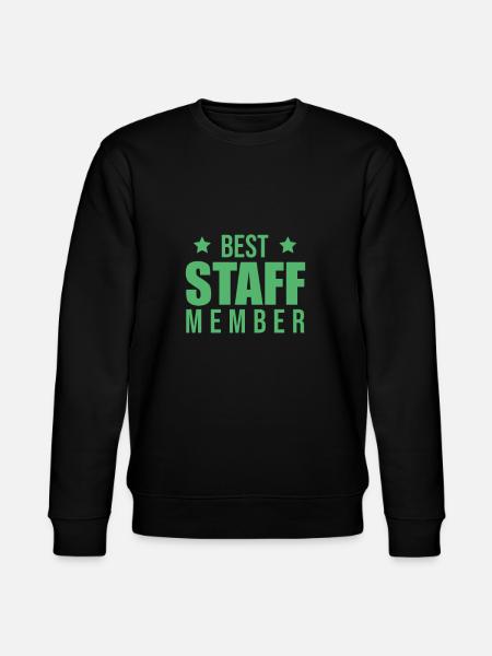 Mitarbeiter - Stanley/Stella Unisex Bio-Sweatshirt CHANGER - Schwarz