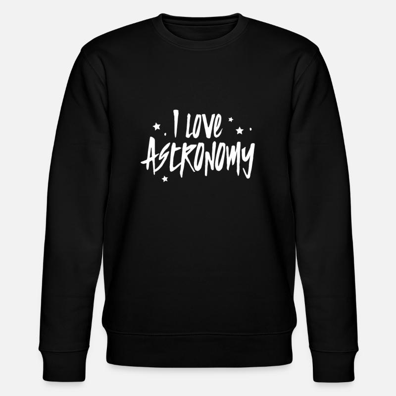 Astronomie - Stanley/Stella Unisex Bio-Sweatshirt CHANGER  - Schwarz