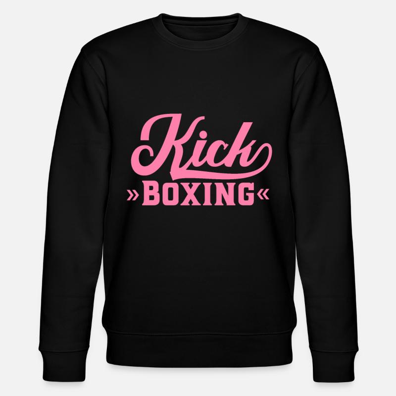 Kickboxer - Stanley/Stella Unisex Bio-Sweatshirt CHANGER  - Schwarz