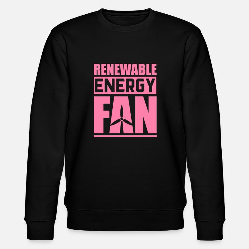 Solar Renewable Energies - Stanley/Stella CHANGER Unisex Organic Sweatshirt - black