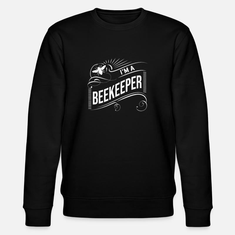 Apiculteurs Apiculteurs Abeilles Apiculture Apiculture - Sweat bio CHANGER Stanley/Stella Unisexe - noir