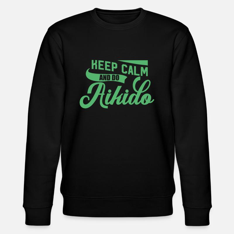 Aïkido Aïkido Aïkido Aïkido - Sweat bio CHANGER Stanley/Stella Unisexe - noir