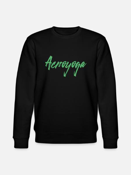 Acroyoga - Stanley/Stella Unisex Bio-Sweatshirt CHANGER  - Schwarz