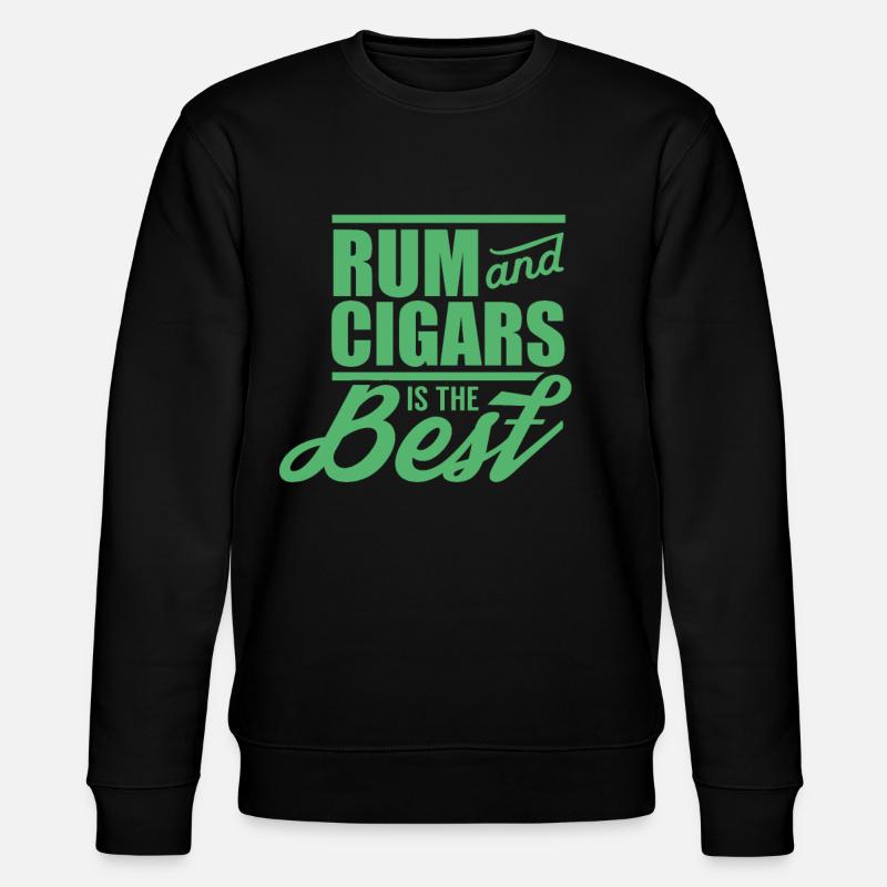 Rum trinken - Stanley/Stella Unisex Bio-Sweatshirt CHANGER - Schwarz