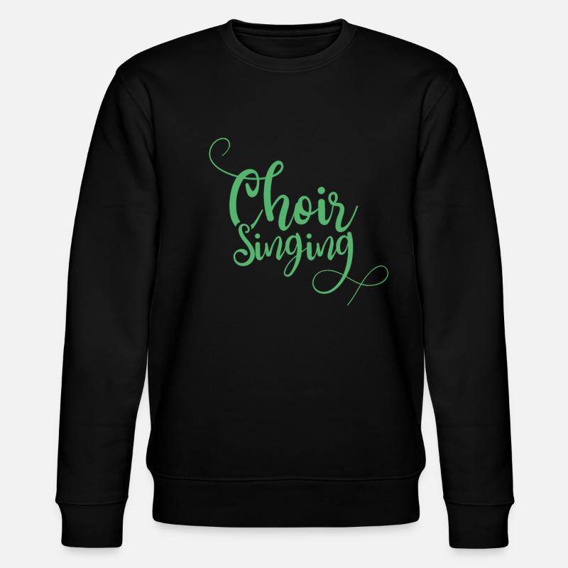 Chor Sänger - Stanley/Stella Unisex Bio-Sweatshirt CHANGER  - Schwarz