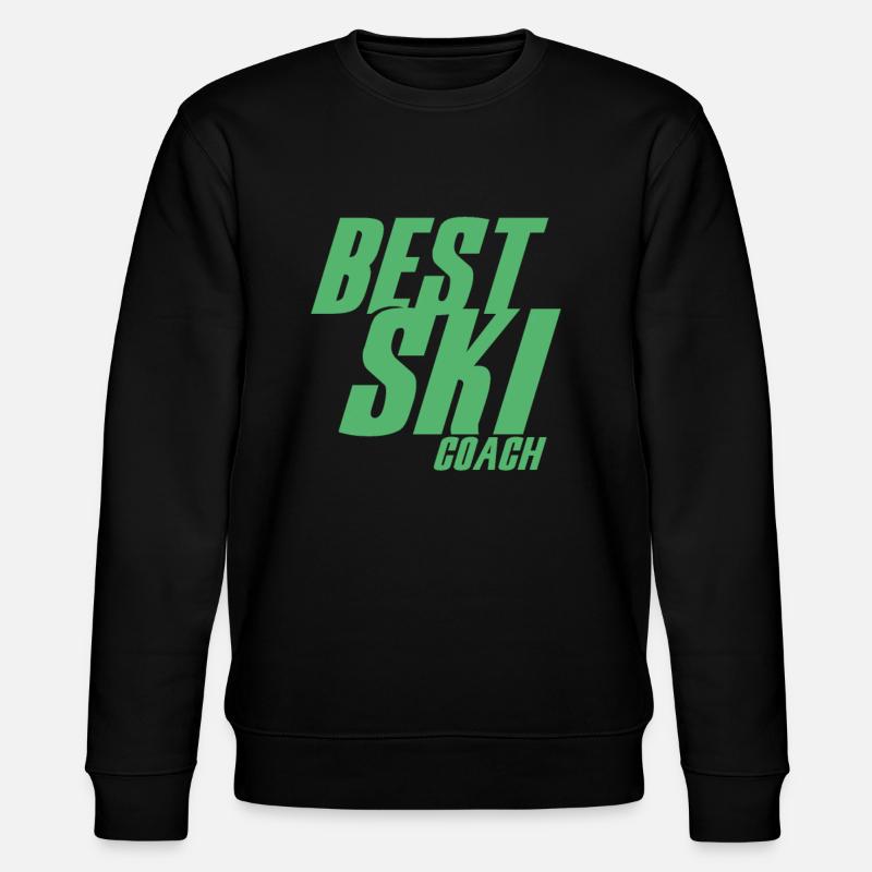 ski instructor - Stanley/Stella CHANGER Unisex Organic Sweatshirt - black