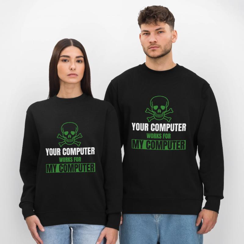 DevOps Cyber Security Hacker IT Admin Geschenke Stanley/Stella Unisex Bio-Sweatshirt CHANGER 