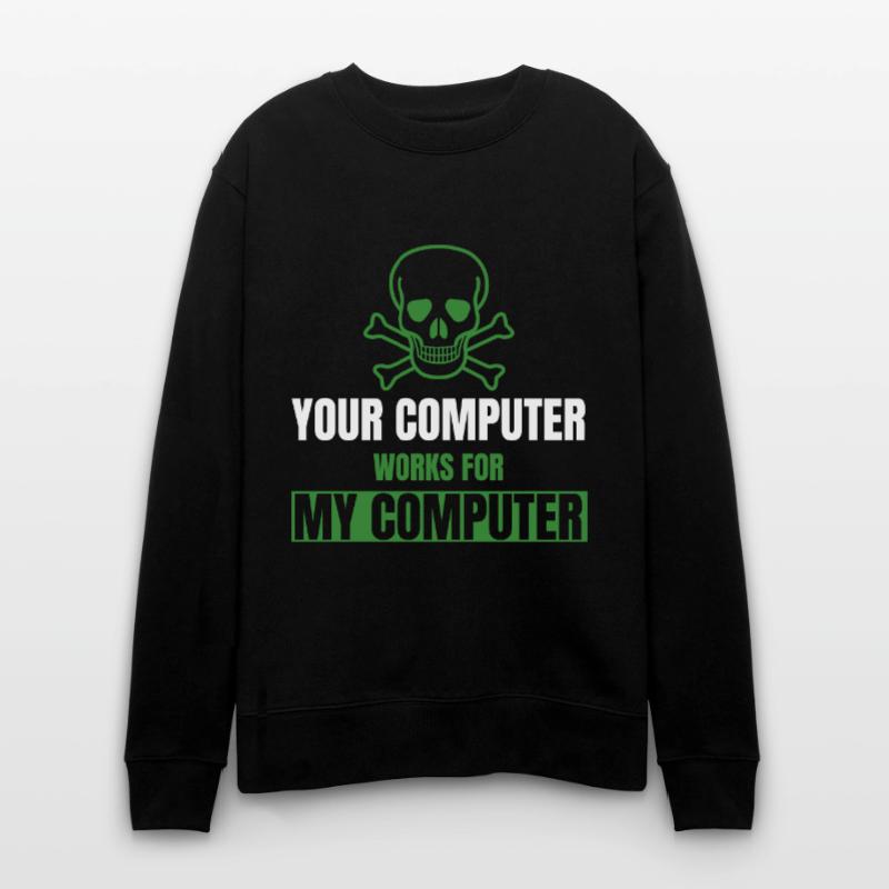 DevOps Cyber Security Hacker IT Admin Geschenke Stanley/Stella Unisex Bio-Sweatshirt CHANGER 
