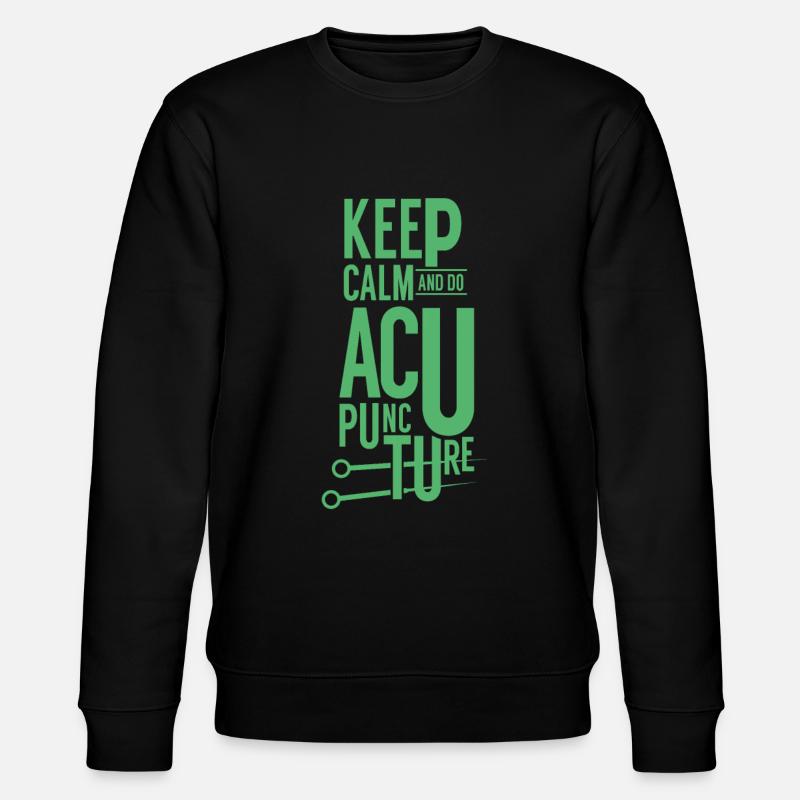 Acupuncture acupuncture practitioner - Stanley/Stella CHANGER Unisex Organic Sweatshirt - black