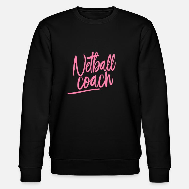 Netzballerin - Stanley/Stella Unisex Bio-Sweatshirt CHANGER  - Schwarz