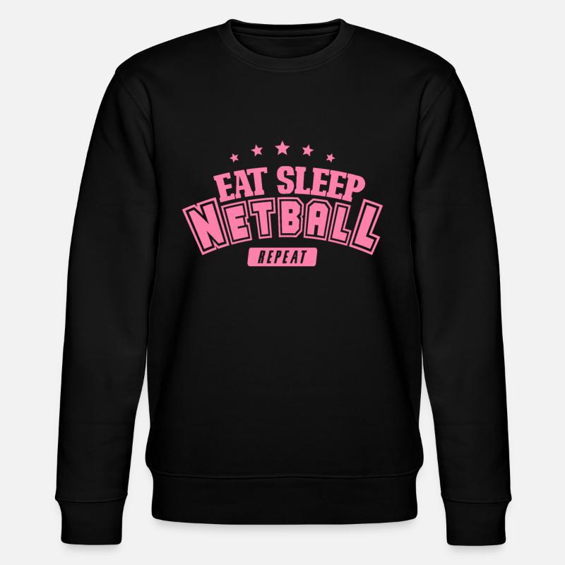 Netzball Spielerin - Stanley/Stella Unisex Bio-Sweatshirt CHANGER  - Schwarz