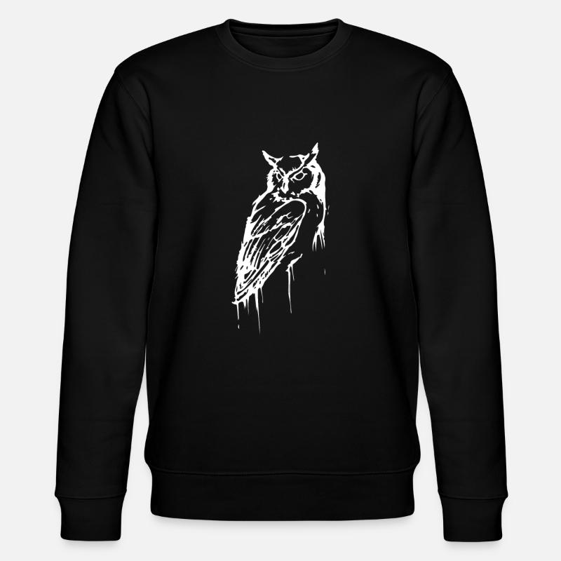 hibou - Sweat bio CHANGER Stanley/Stella Unisexe - noir
