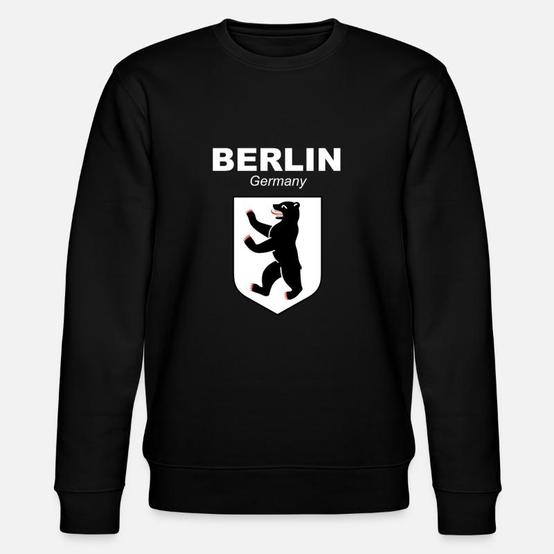 Berlin - Stanley/Stella CHANGER Unisex Organic Sweatshirt - black