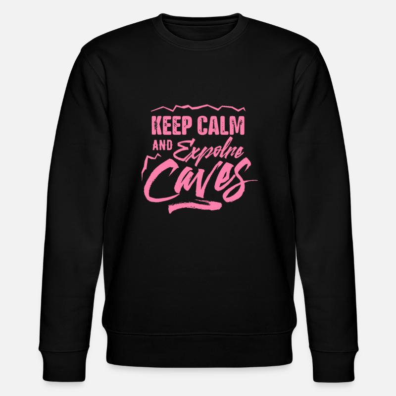 cavers - Stanley/Stella CHANGER Unisex Organic Sweatshirt - black