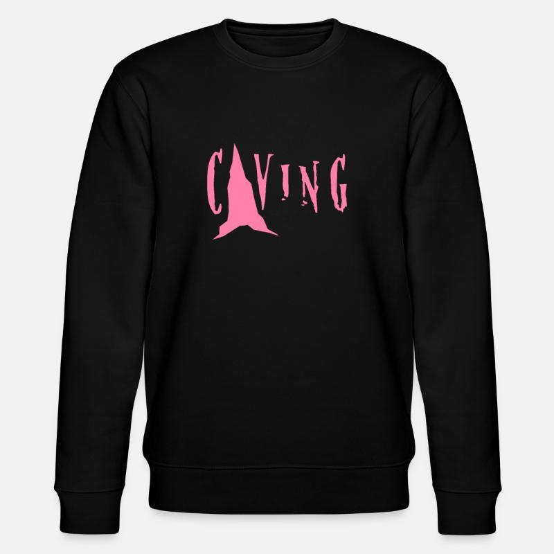 Höhlenforscher - Stanley/Stella Unisex Bio-Sweatshirt CHANGER  - Schwarz