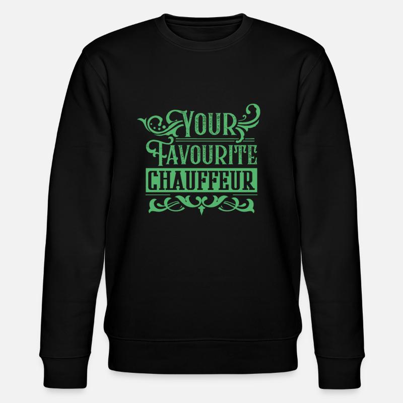 Fahrer Chauffeurin Chauffeur Fahrt Team - Sweat bio CHANGER Stanley/Stella Unisexe - noir