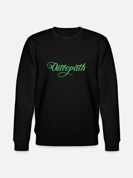 Team Osteopathie Osteopathin Osteopath Praxis - Stanley/Stella CHANGER Unisex Organic Sweatshirt - black