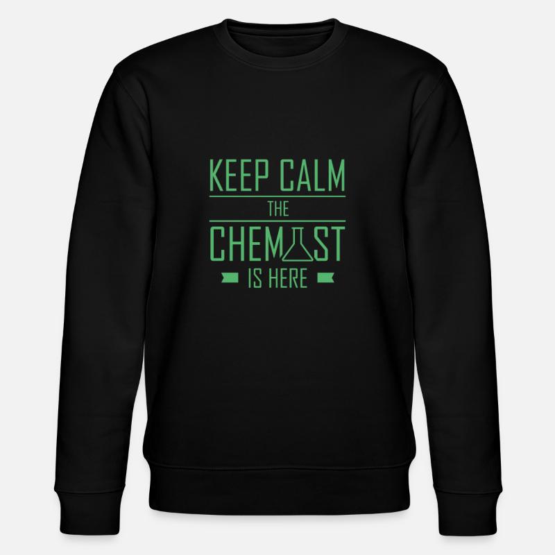 Chemiker - Stanley/Stella Unisex Bio-Sweatshirt CHANGER  - Schwarz