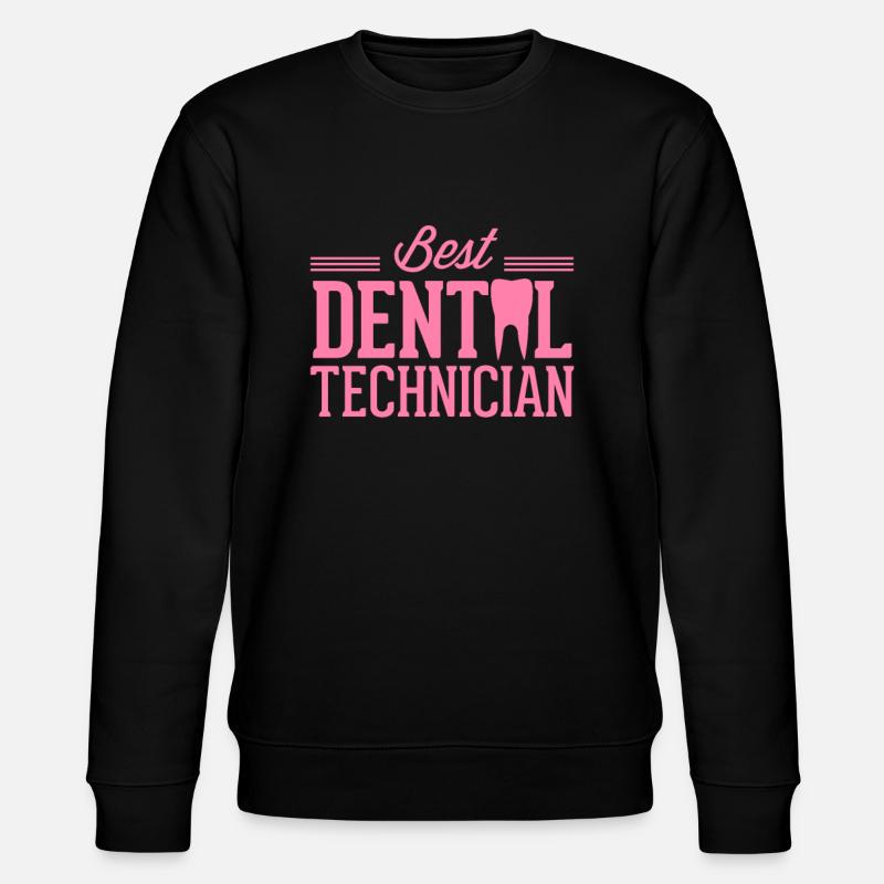 Dentiste dentaire technicienne dentaire - Sweat bio CHANGER Stanley/Stella Unisexe - noir