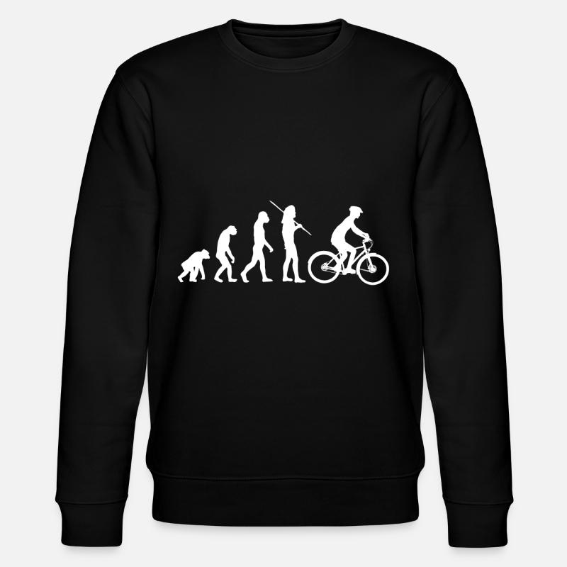 Evolution - vélo - Sweat bio CHANGER Stanley/Stella Unisexe - noir