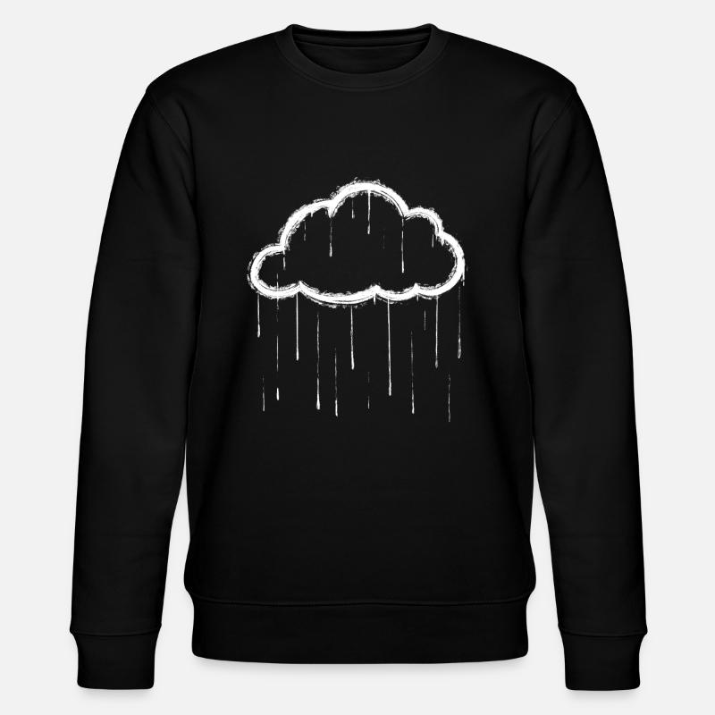 Nuages - Rainy Cloud - Sweat bio CHANGER Stanley/Stella Unisexe - noir