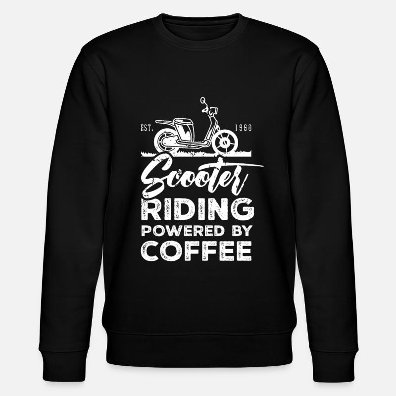 Scooter scooter - Sweat bio CHANGER Stanley/Stella Unisexe - noir