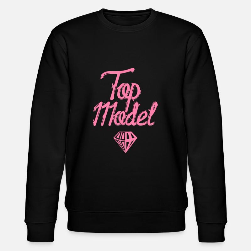 Model - Stanley/Stella Unisex Bio-Sweatshirt CHANGER  - Schwarz
