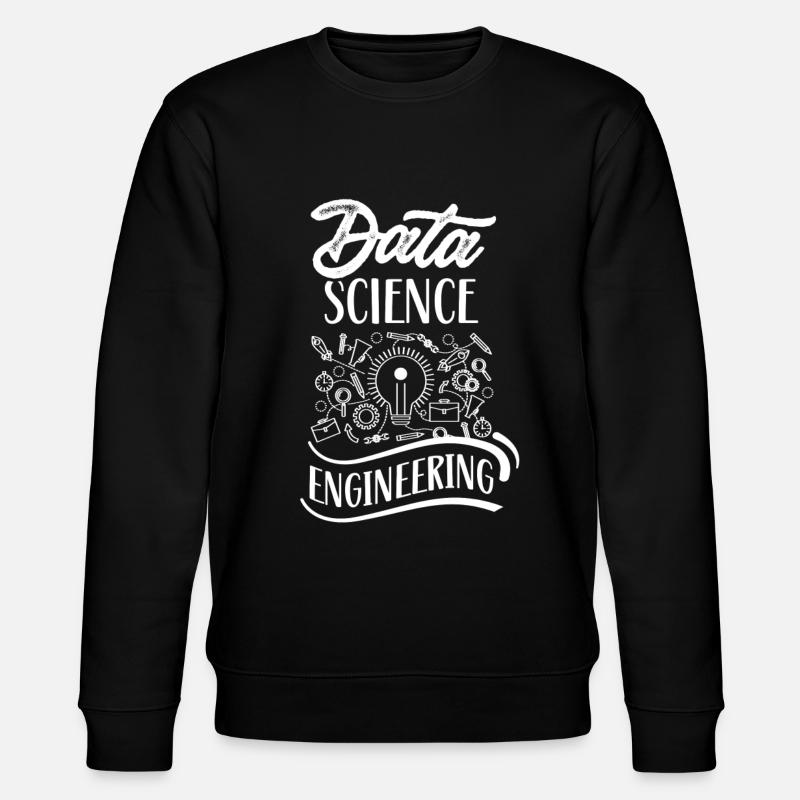 Datenwissenschaft Data Science Daten Datenanalyst - Stanley/Stella Unisex Bio-Sweatshirt CHANGER - Schwarz