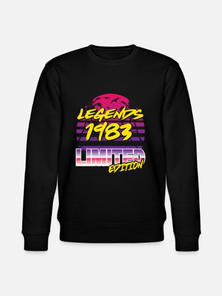 Legends 1983 Limited edition - Stanley/Stella Unisex Bio-Sweatshirt CHANGER - Schwarz