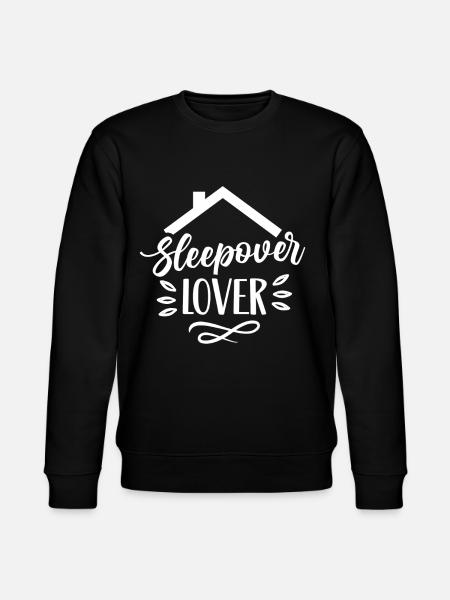 Overnight lovers Overnight stay - Stanley/Stella CHANGER Unisex Organic Sweatshirt - black