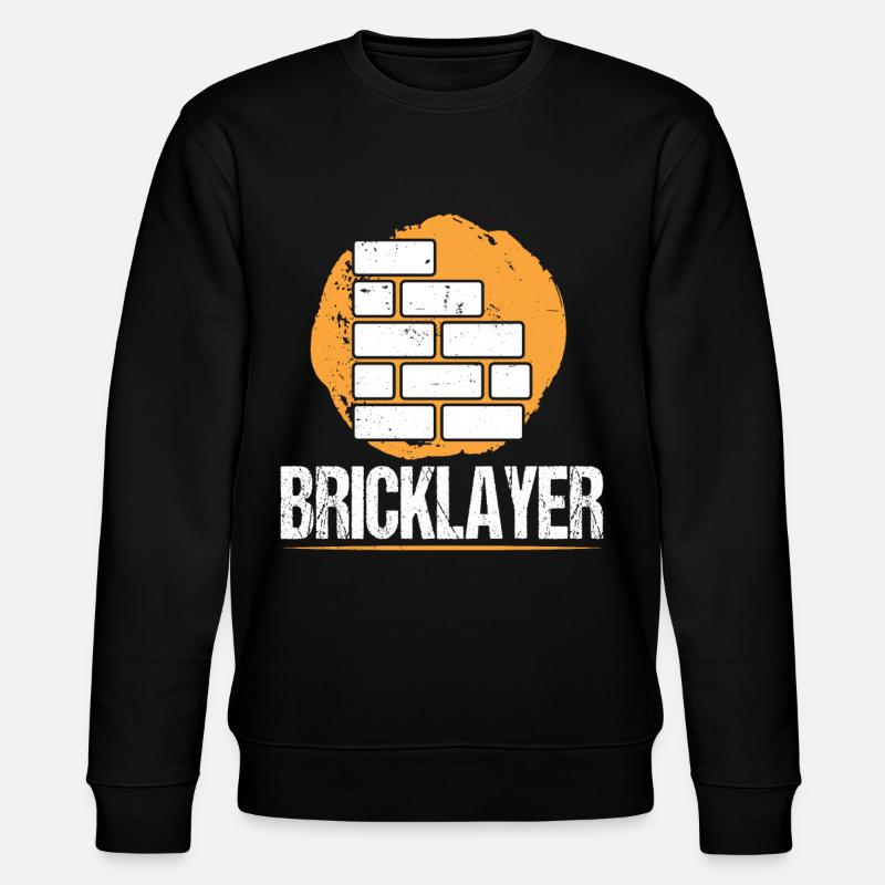 Maçon Maçonnerie Artisans Brique - Sweat bio CHANGER Stanley/Stella Unisexe - noir