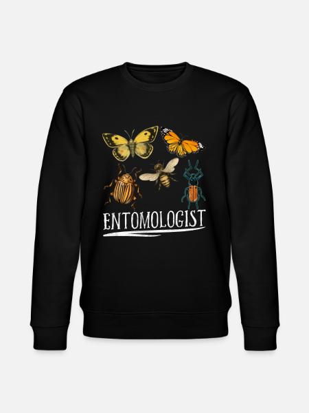 Entomologist Entomology Insects Profession Team - Stanley/Stella CHANGER Unisex Organic Sweatshirt - black