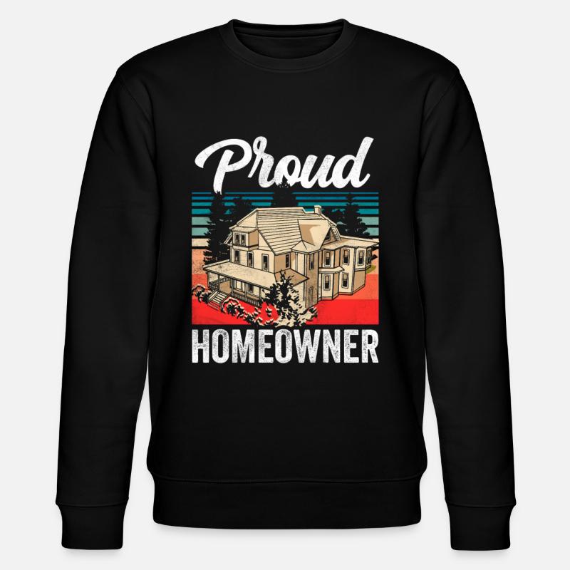 Fier propriétaire propriétaire maison d’accueil - Sweat bio CHANGER Stanley/Stella Unisexe - noir